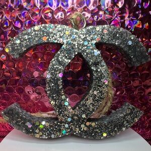 Sparkling Black car Freshie